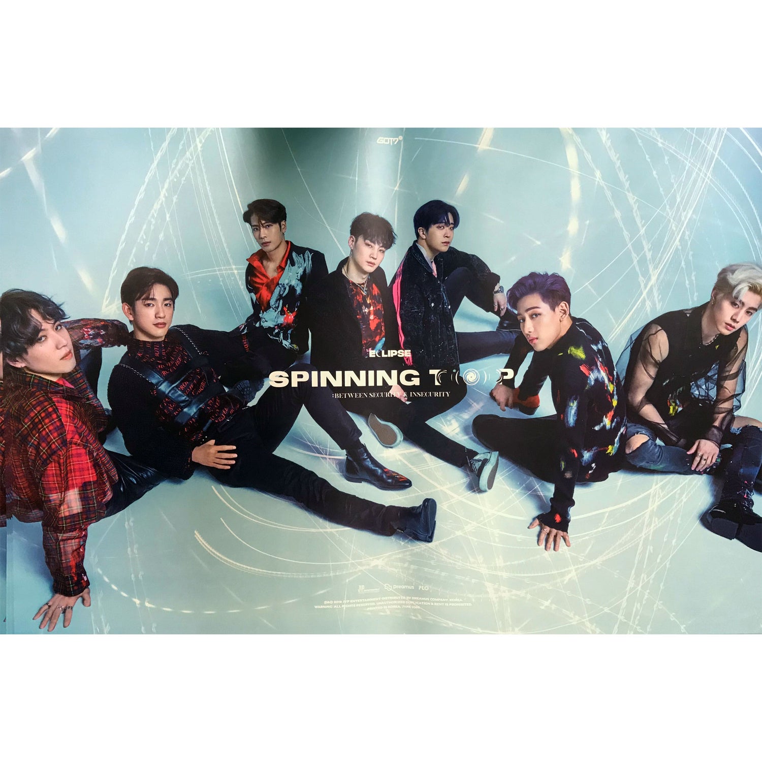 갓세븐 | GOT7 | 9TH MINI ALBUM [ SPINNING TOP ] | POSTER ONLY