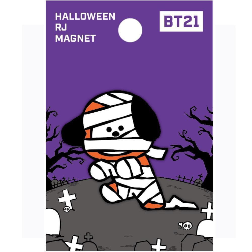 MUSIC PLAZA Goods RJ BT21 OFFICIAL HALLOWEEN MAGNET