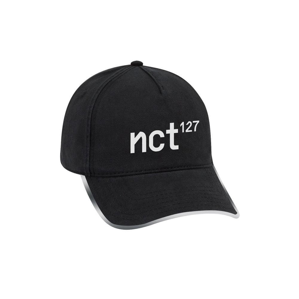 MUSIC PLAZA Goods NCT 127 Regular-Irregular Black Dad Hat with Long Strap