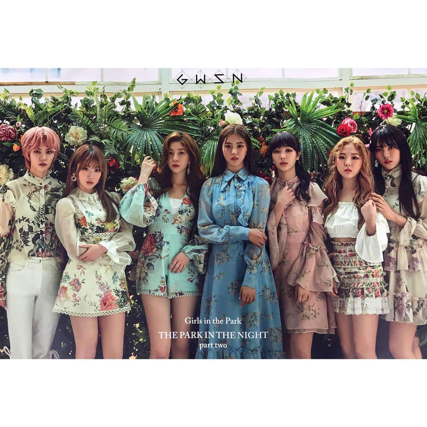 MUSIC PLAZA Poster A. ver 공원소녀 | GWSN | THE PARK IN THE NIGHT | POSTER