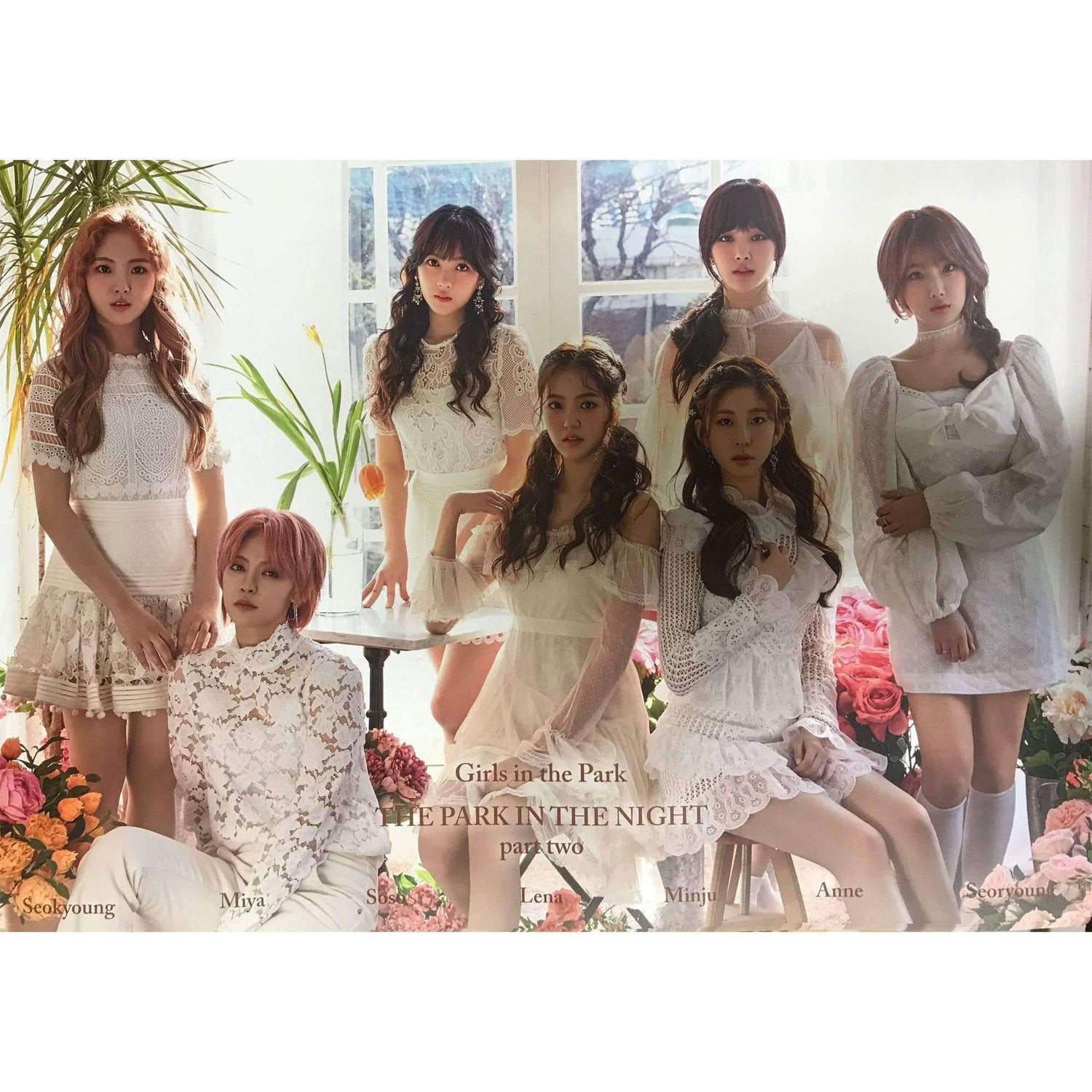 MUSIC PLAZA Poster B. ver 공원소녀 | GWSN | THE PARK IN THE NIGHT | POSTER