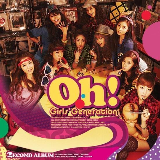 MUSIC PLAZA CD Girls' Generation (SNSD)  | 소녀시대 | 2nd Album - OH!