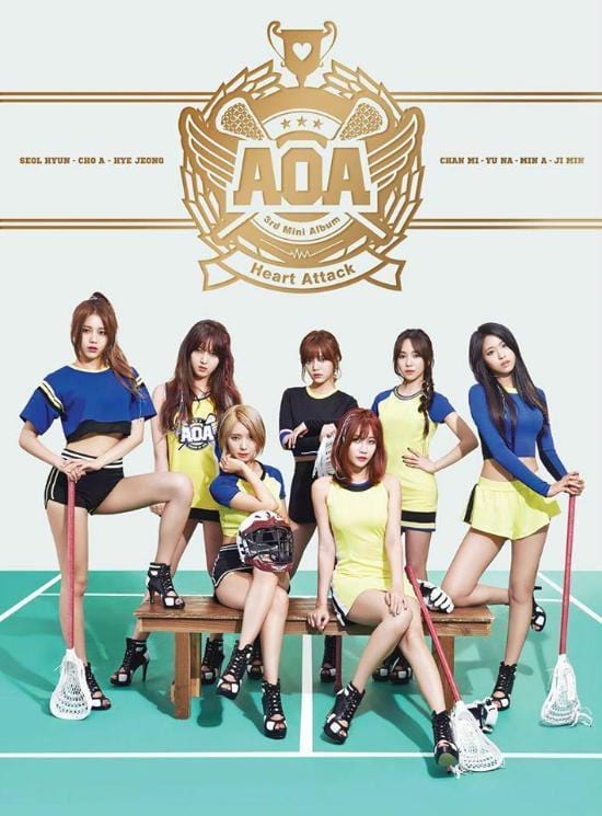 MUSIC PLAZA CD <strong>에이오에이 | AOA</strong><br/>3RD MINI ALBUM<br/>Heart Attack 심쿵해