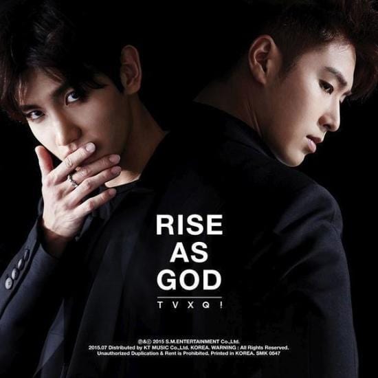 MUSIC PLAZA CD TVXQ | 동방신기 | Special Album - Rise As God [Black Ver.]