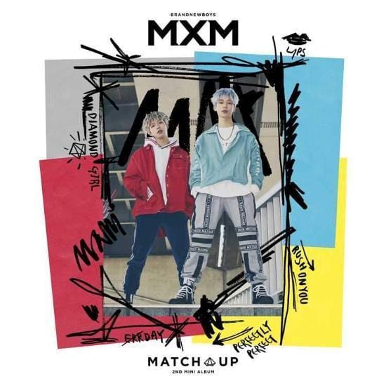 MUSIC PLAZA CD M VER. MXM | BRANDNEW BOYS | 2ND MINI ALBUM - MATCH UP