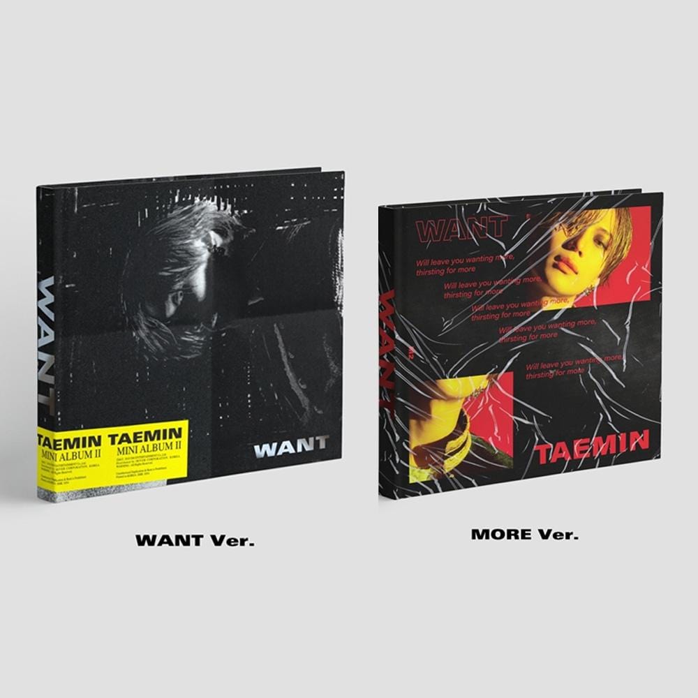 MUSIC PLAZA CD WANT VER. 태민 | TAEMIN 2ND MINI ALBUM [ WANT ]