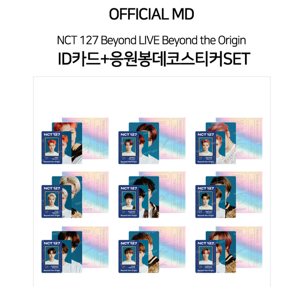 엔시티127 | NCT 127 [ BEYOND THE ORIGIN ] ID CARD + DECO STICKER