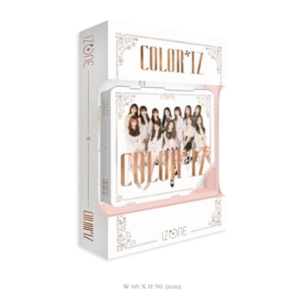 MUSIC PLAZA CD ROSE VER 아이즈원 | IZ * ONE | 1ST MINI ALBUM [ COLOR*IZ ] KIHNO KIT