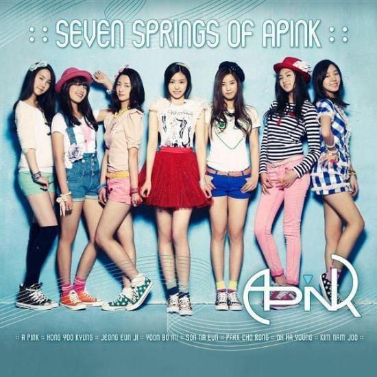 MUSIC PLAZA CD Apink | 에이핑크 | 1st Mini Album - Seven Springs Of Apink