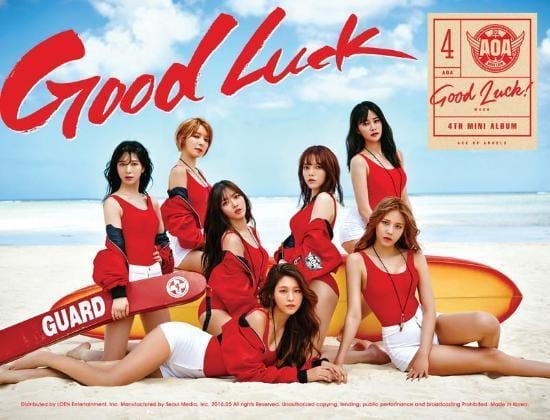 MUSIC PLAZA CD AOA | 에이오에이 | 4th Mini Album - Good Luck Week [A VER.]