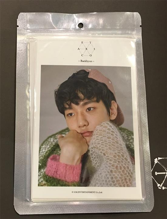 MUSIC PLAZA Goods EXO</strong><br/>4X6 PHOTO SET<br/>LUCKY ONE