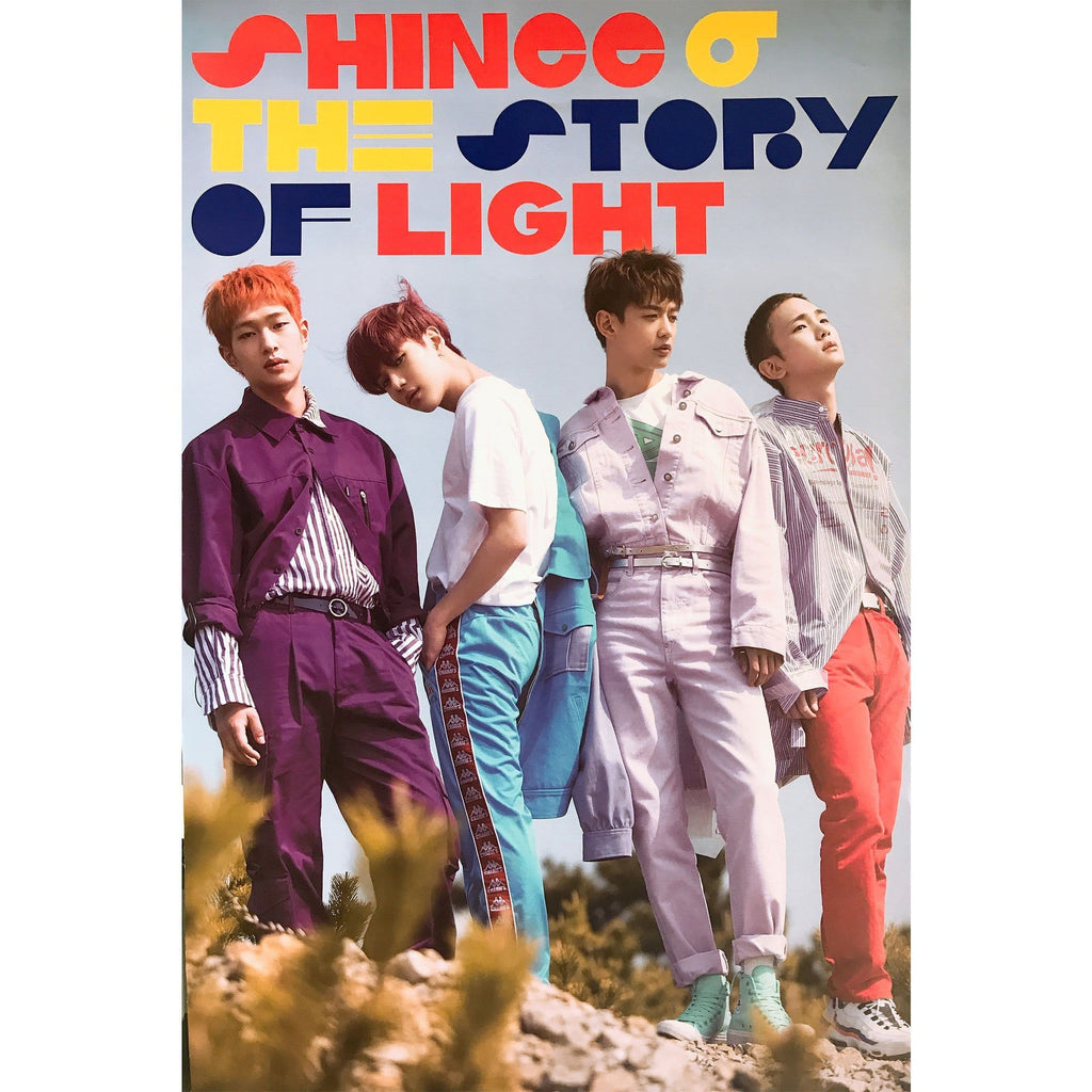 MUSIC PLAZA Poster A version 샤이니 | SHINEE | 6th - THE STORY OF LIGHT EPILOGUE ] POSTER