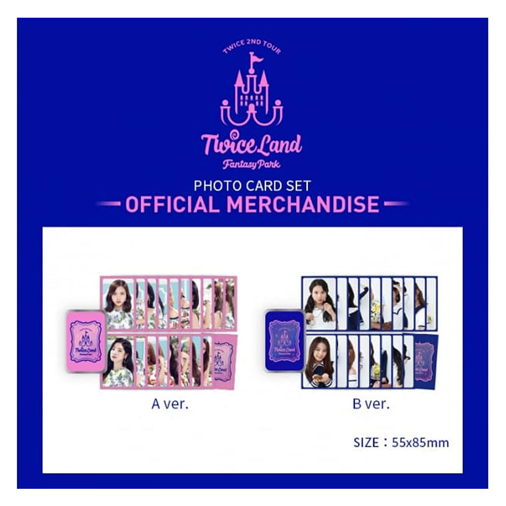 TWICE 2ND TOUR -  PHOTO CARD SET
