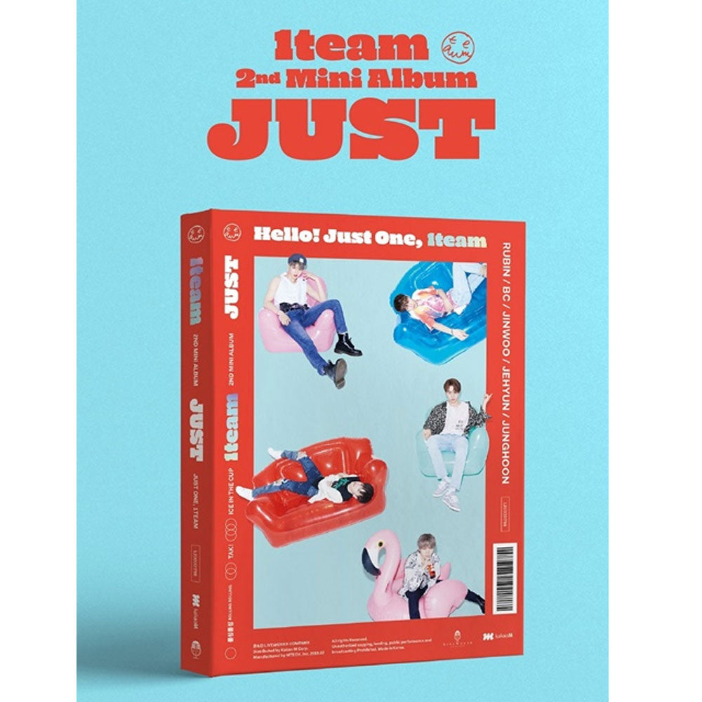 1TEAM 2ND MINI ALBUM [ JUST ]