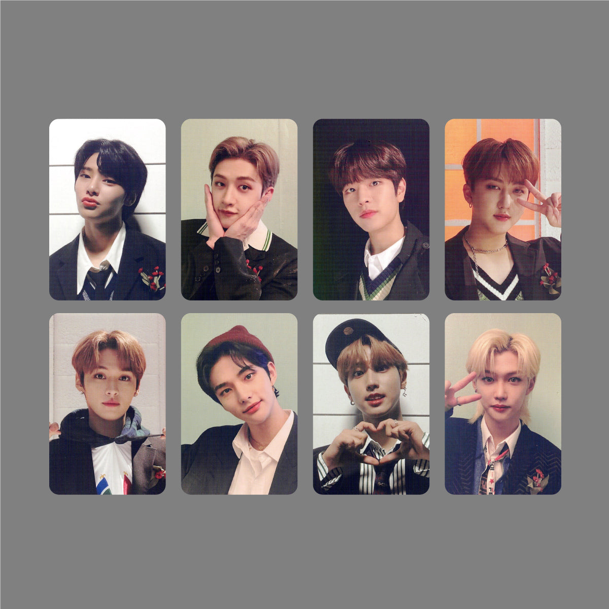 STRAY KIDS [CHRISTMAS EVEL] OFFICIAL HOLOGRAM PHOTOCARD