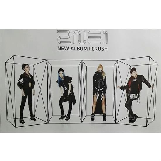MUSIC PLAZA Poster 2NE1 | 투애니원 CRUSH POSTER 30.3" X 20.5"