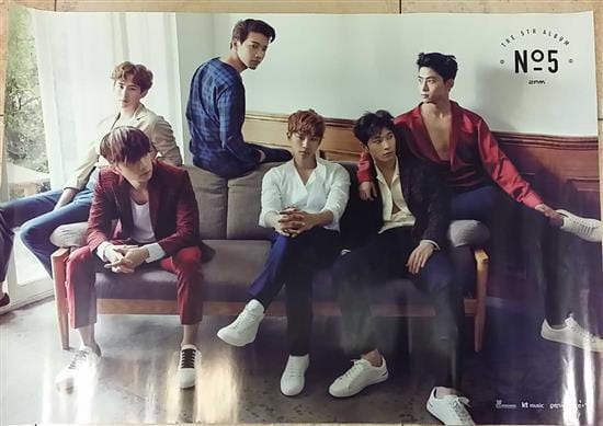 MUSIC PLAZA Poster 2PM | 투피엠 NIGHT VERSION 30" x 20.5"
