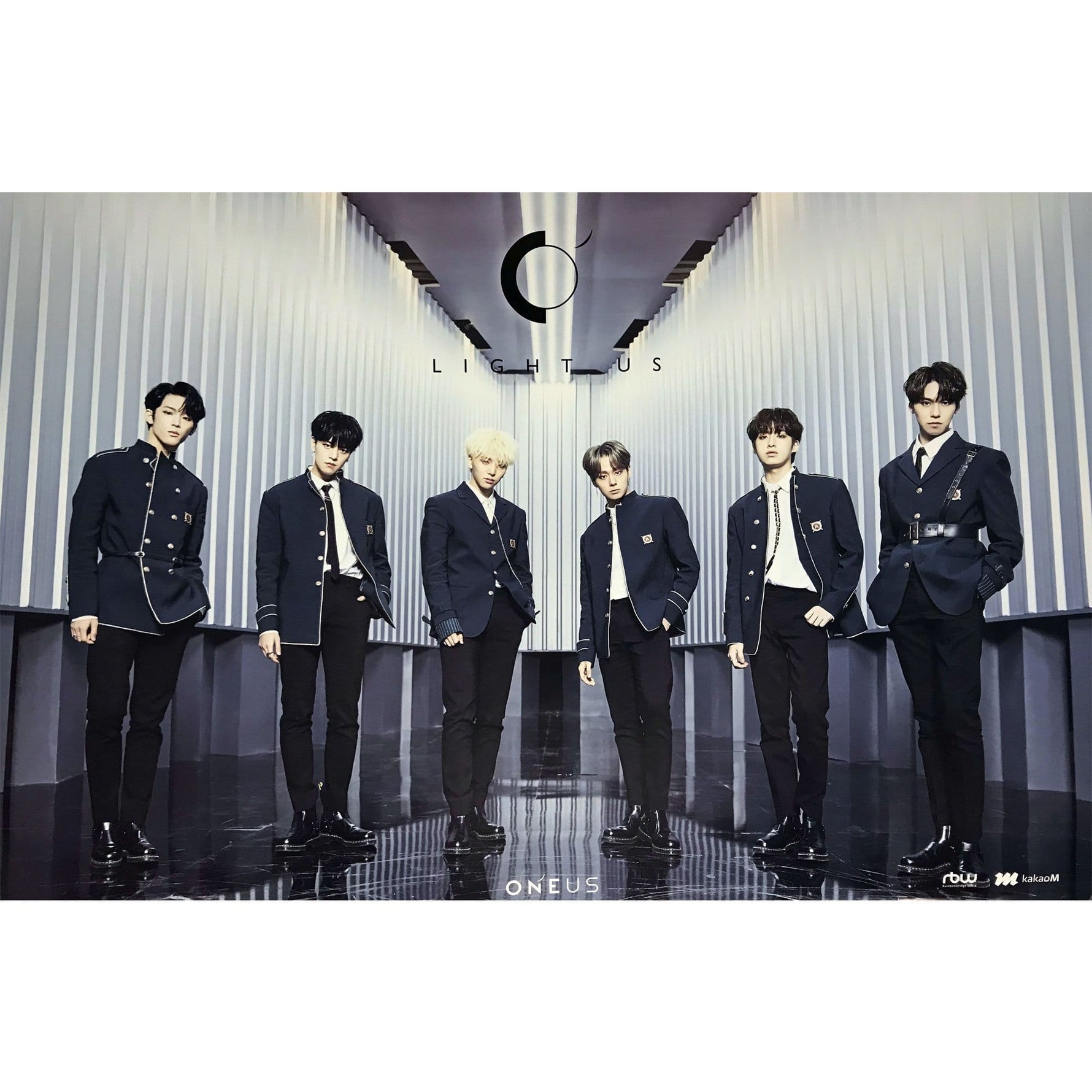 MUSIC PLAZA Poster B. ver 원어스 | ONEUS |  LIGHT US - 1ST MINI ALBUM | POSTER