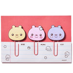TWOTUCKGOM BOOKMARK CLIP | 3PCS