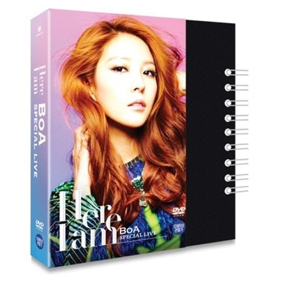 MUSIC PLAZA DVD <strong>보아 | BOA</strong><br/>HERE I AM<br/>BOA SPECIAL LIVE DVD