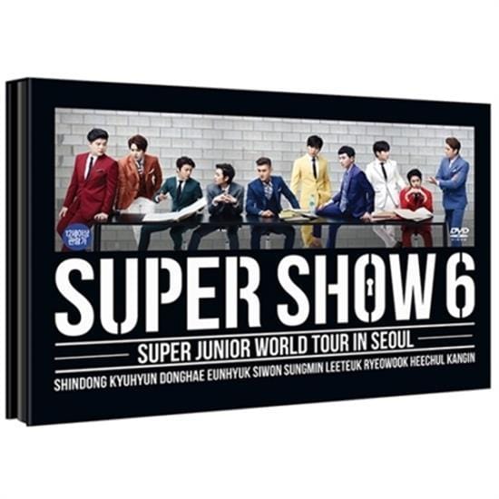 MUSIC PLAZA DVD SUPER JUNIOR | 슈퍼주니어 | SUPER SHOW 6 - WORLD TOUR IN SEOUL DVD