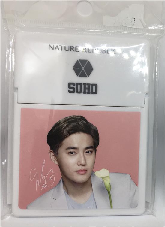 MUSIC PLAZA Goods SUHO / EXO</strong><br/>NATURE REPULBLIC<br/>OIL BLOTTING PAPER
