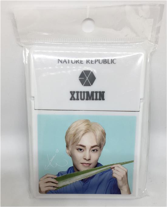 MUSIC PLAZA Goods XIUMIN / EXO</strong><br/>NATURE REPULBLIC<br/>OIL BLOTTING PAPER