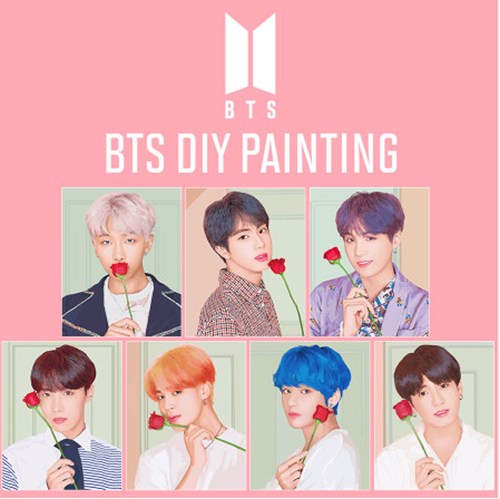 방탄소년단 | BTS [ MAP OF THE SOUL: PERSONA ] DIY PAINTING