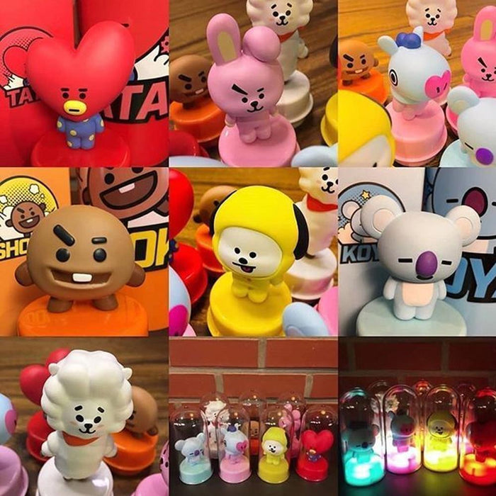 BT21 X CGV [ SPACE STAR ] TUMBLER WITH ACTION FIGURE - Music Plaza