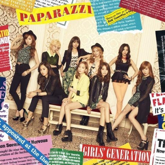 MUSIC PLAZA CD Girls' Generation (SNSD) | 소녀시대 | Paparazzi (CD+DVD)