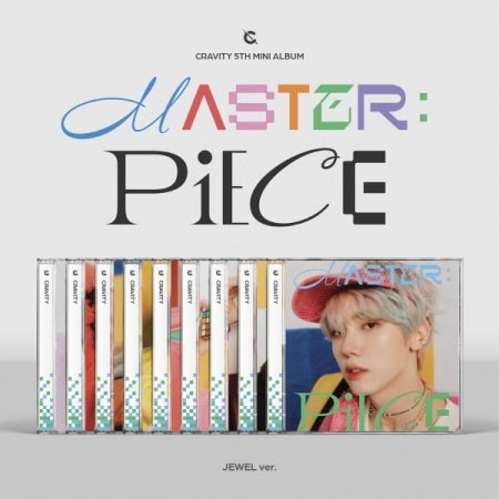 크래비티 | CRAVITY 5TH MINI ALBUM [ MASTER:PIECE ] JEWEL VER. RANDOM COVER