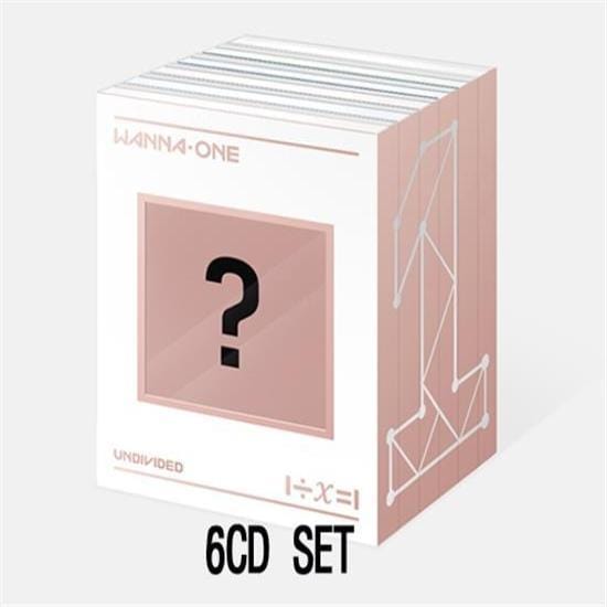 MUSIC PLAZA CD Wanna One | 워너원 | SPECIAL ALBUM - Undivided 1÷Χ=1 [6 CD SET]