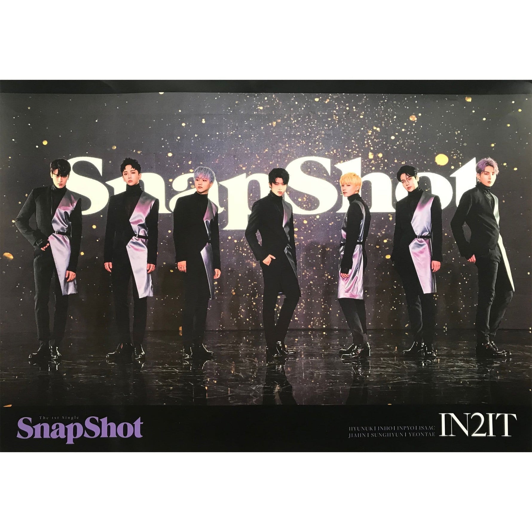MUSIC PLAZA Poster 인투잇 | IN2IT | 1st single album - snapshot | POSTER