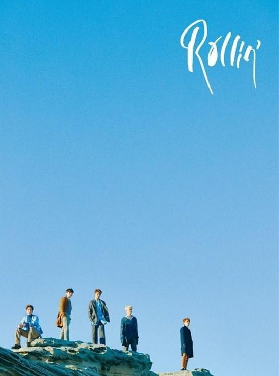 MUSIC PLAZA CD BLUE VER. B1A4 | 비원에이포 | 7TH MINI ALBUM - ROLLIN