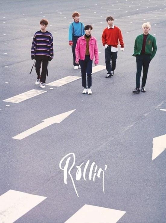 MUSIC PLAZA CD GRAY VER. B1A4 | 비원에이포 | 7TH MINI ALBUM - ROLLIN