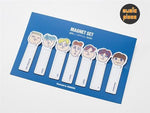 MUSIC PLAZA Goods BTS | 방탄소년단 | MAGNET SET<br/>illustrated by JUNGKOOK