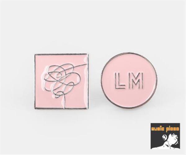 MUSIC PLAZA Goods BTS | 방탄소년단 | LOVE MYSELF<br/>OFFICIAL PIN BADGE SET