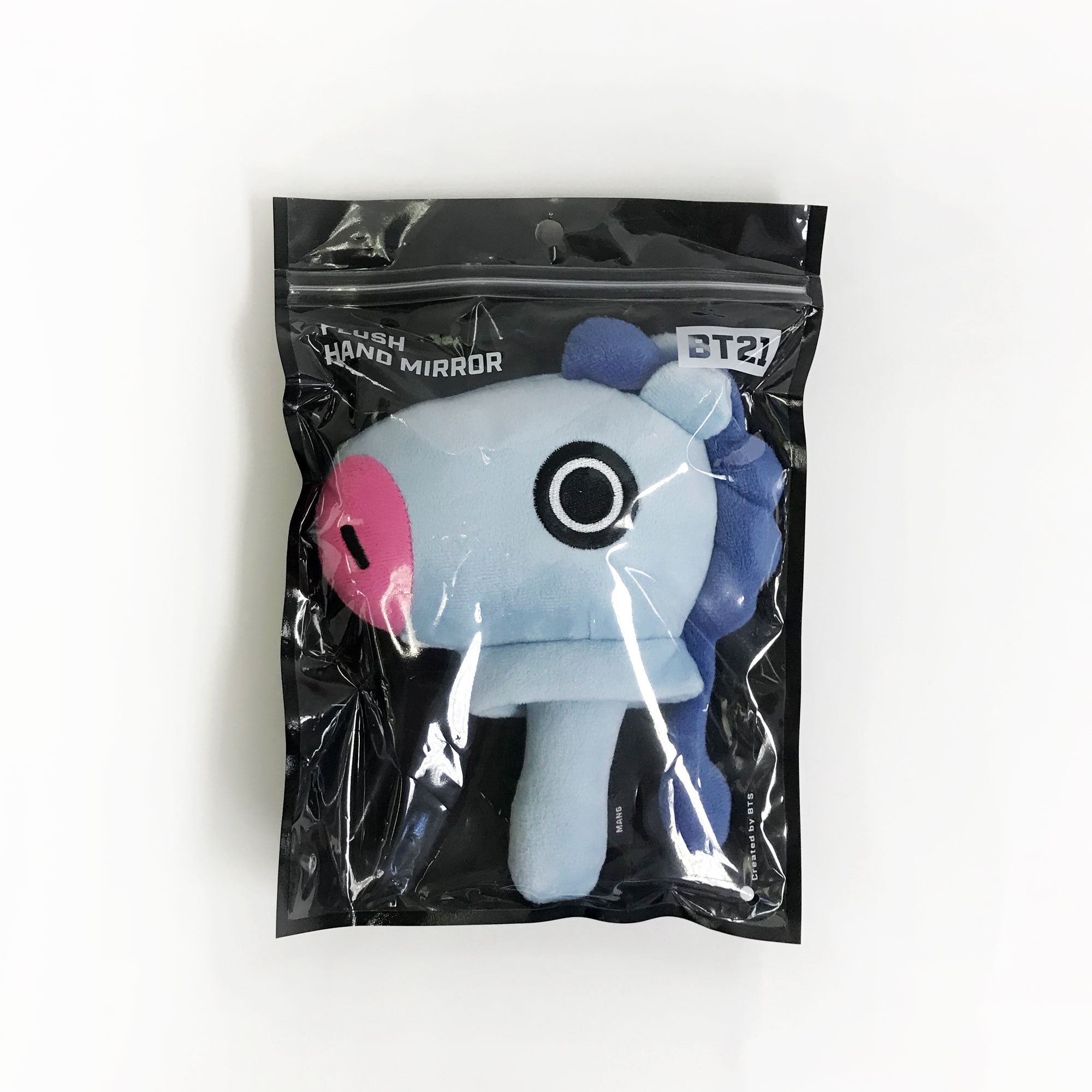BT21 PLUSH HAND MIRROR - Music Plaza