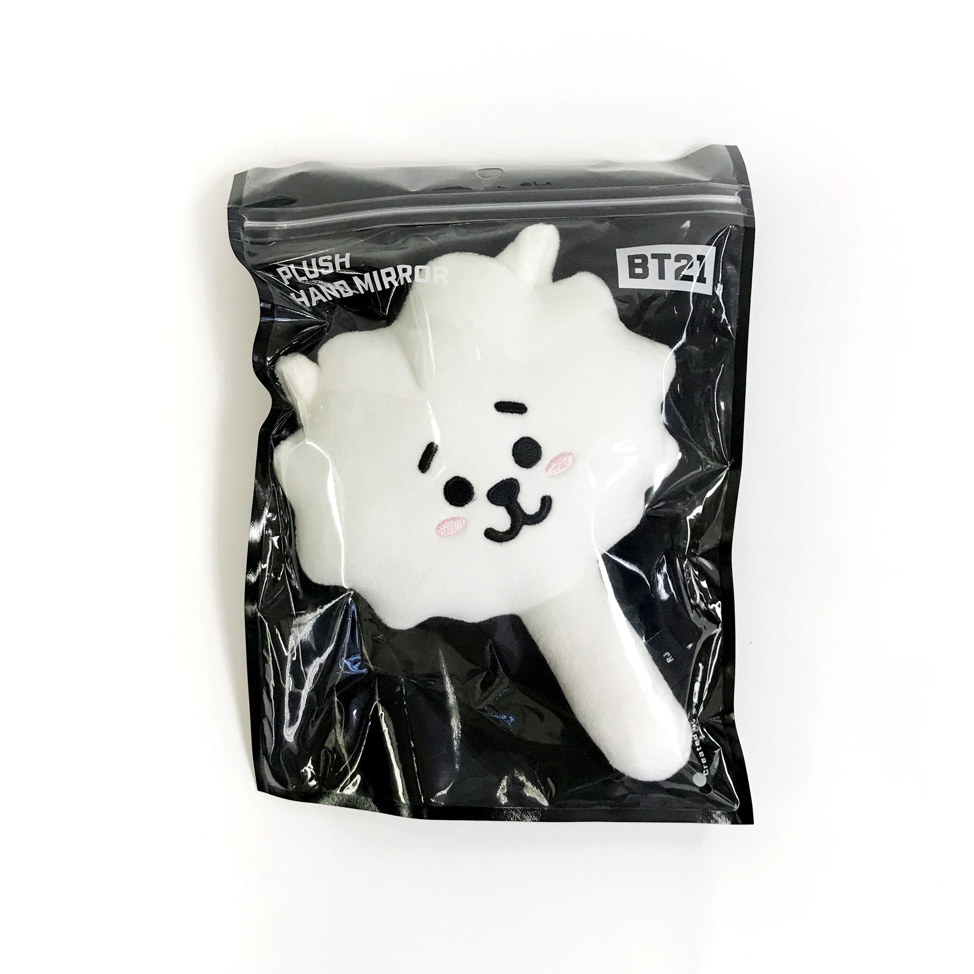 BT21 PLUSH HAND MIRROR - Music Plaza