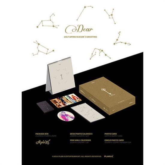 MUSIC PLAZA CD <strong>에이핑크 | APINK</strong><br/>2017 SEASON’S GREETINGS<br/>DEAR