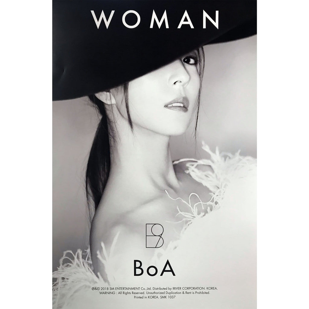 MUSIC PLAZA Poster 보아 | BOA | 9TH ALBUM [ WOMAN ] | POSTER