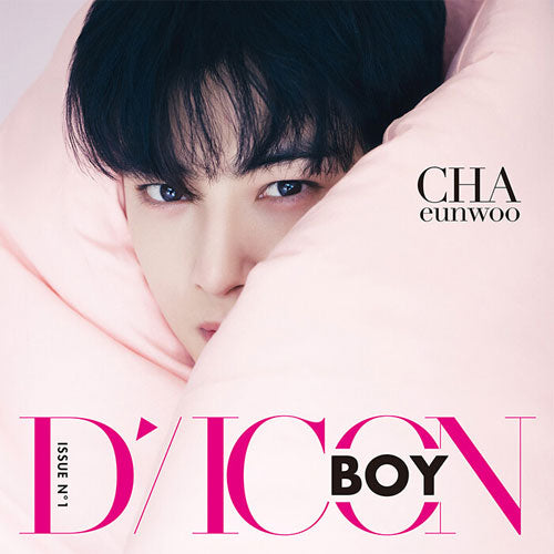 디아이콘 | D-ICON BOY ISSUE N.1 [ CHA EUNWOO ] A VER. (ECO BAG + PHOTOCARD) + 3 POSTERS