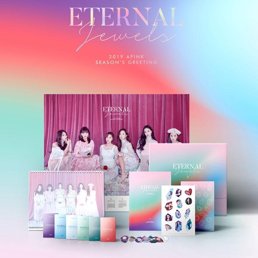 MUSIC PLAZA Photo Book SEASON'S GREETING ONLY APINK 2019 SEASON'S GREETINGS [ETERNAL JEWELS]
