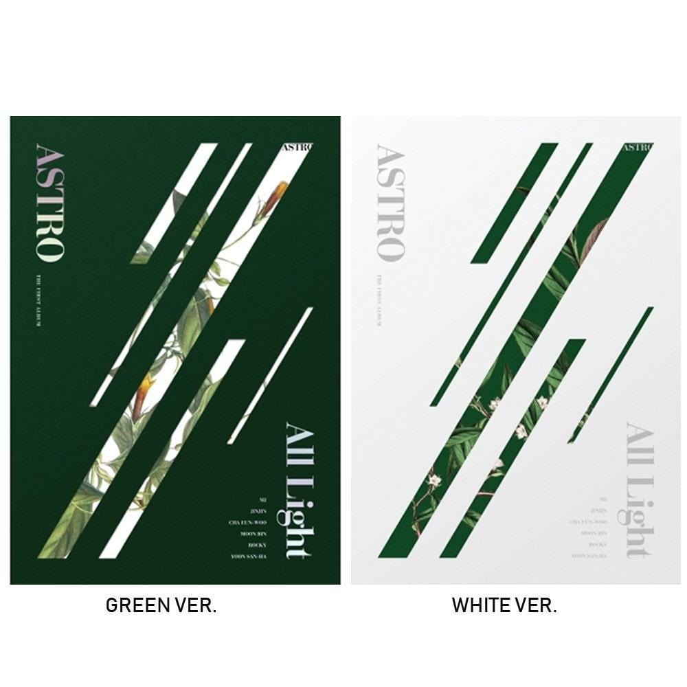 MUSIC PLAZA CD GREEN VER. 아스트로 | ASTRO 1ST ALBUM [ ALL LIGHT ]