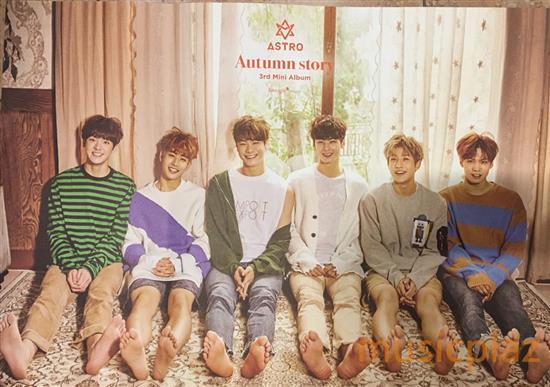 MUSIC PLAZA Poster Astro | 아스트로 | AUTUMN STORY-ORANGE VER POSTER ONLY