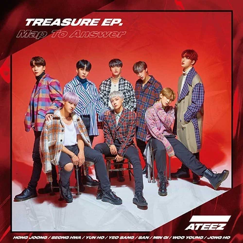 에이티즈 | ATEEZ 1ST JAPANESE MINI ALBUM [ TREASURE EP. MAP TO ANSWER ] Z TYPE
