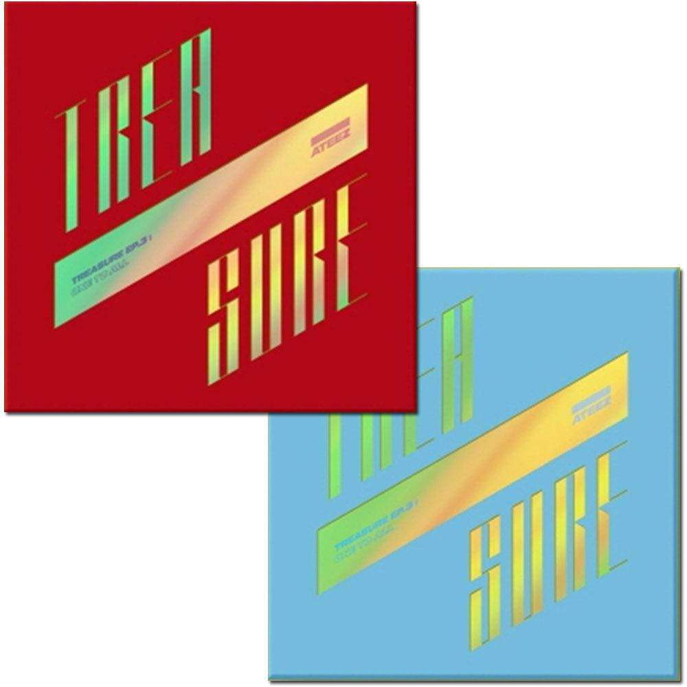 MUSIC PLAZA CD ILLUSION VER. 에이티즈 | ATEEZE 3RD MINI ALBUM [ TREASURE EP.3 : ONE TO ALL ]