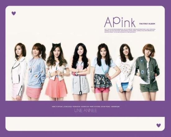MUSIC PLAZA CD Apink | 에이핑크 | 1st Album - Une Annee