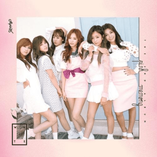 MUSIC PLAZA CD Apink | 에이핑크 | 2nd Album - Pink Memory [WHITE Ver.]