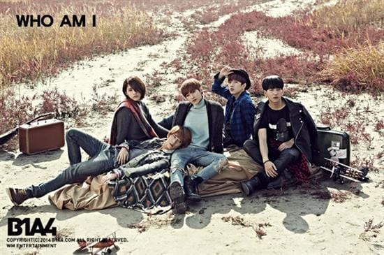 MUSIC PLAZA Poster 비원에이포 | B1A4<br/>WHO AM I<br/>29.5" X 20.5"<br/>POSTER